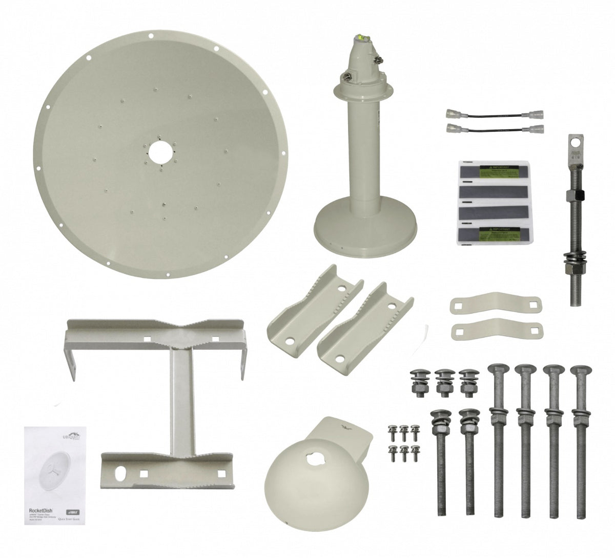 RD-5G30. Interfaz para RAD-2RD 26-30dBi 5° 648mm 4,9-5,8/5GHz 2-RPSMA Antena parabólica RD-50-30 UBIQUITI