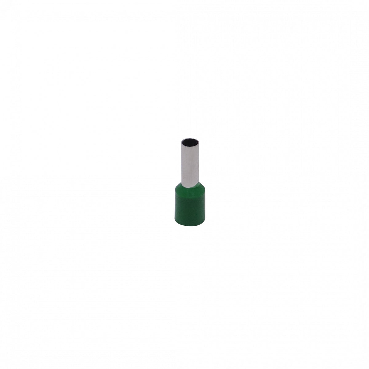 E4009-V Verde 4,0mm2 9/16mm 100 unidades AWG12 Terminales de Virola Aislados Prensables