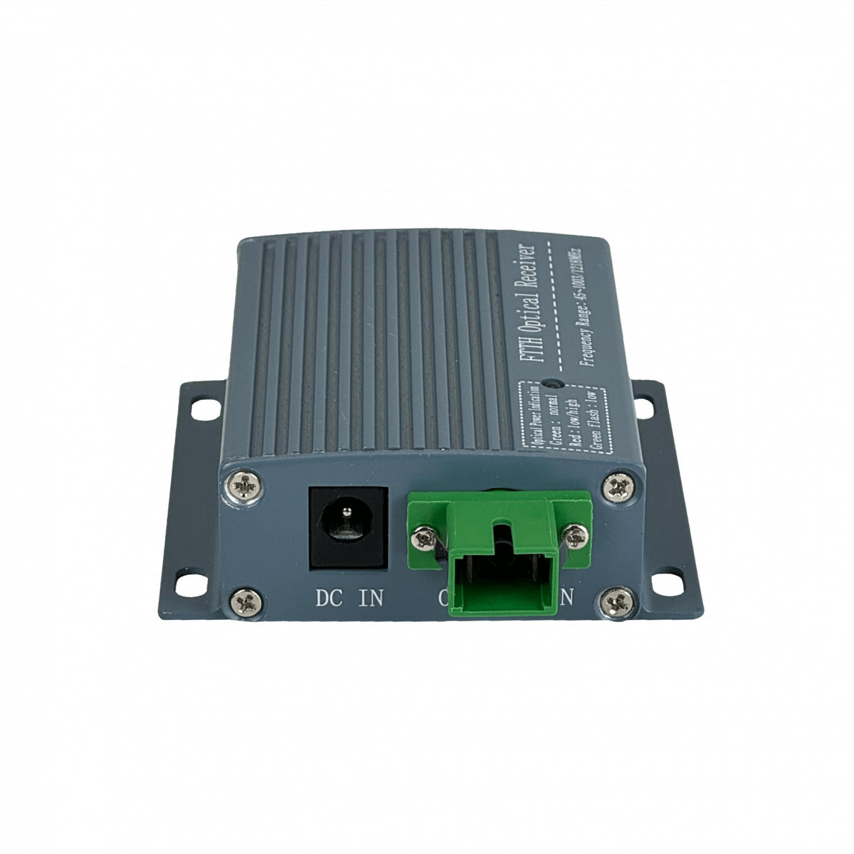 VR-860MS WOLCK Receptor Óptico SC/APC a Conector-F Activo 1210-1610nm -15dBm 47-1000MHz Alimentación-12V