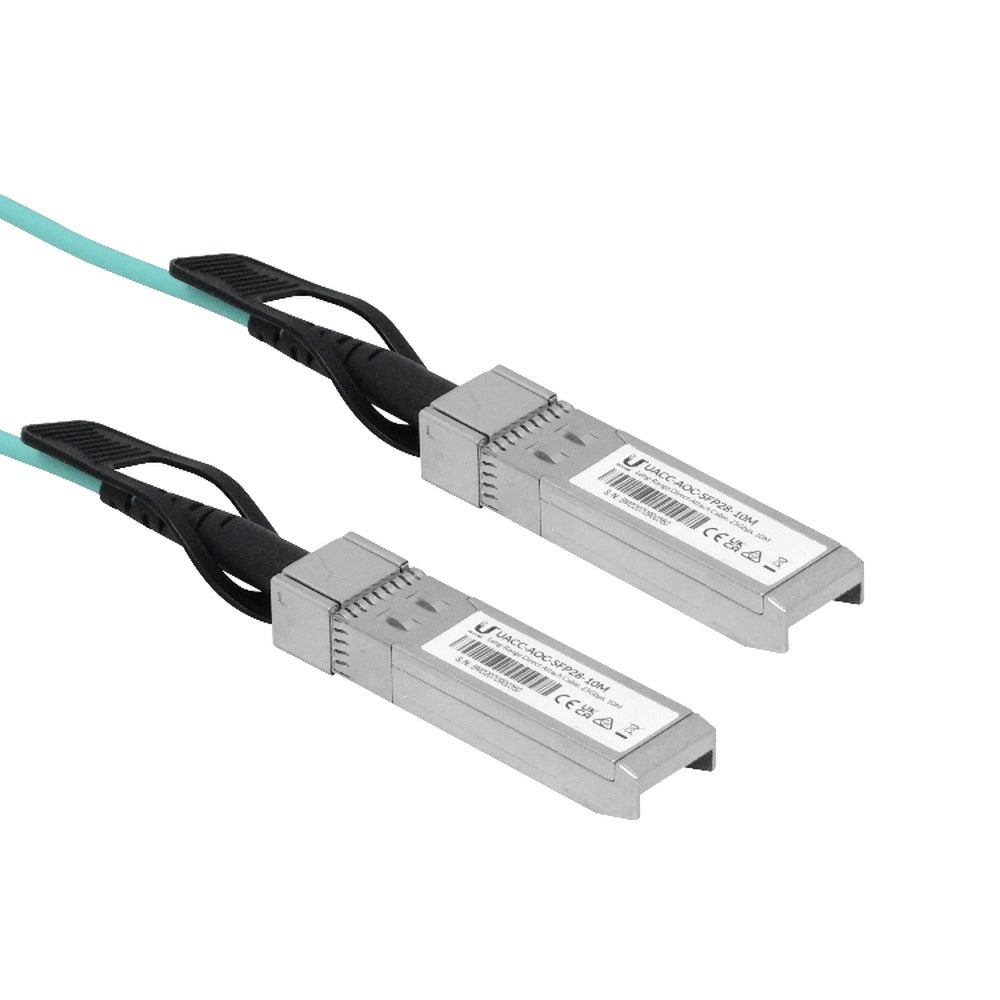 UA2-10. UI Cable directo de fibra multimodo de 3mm, 10m, SFP28 de 25Gbps UACC-AOC-SFP28-10M UACC-AOC-SFP28-10M UBIQUITI