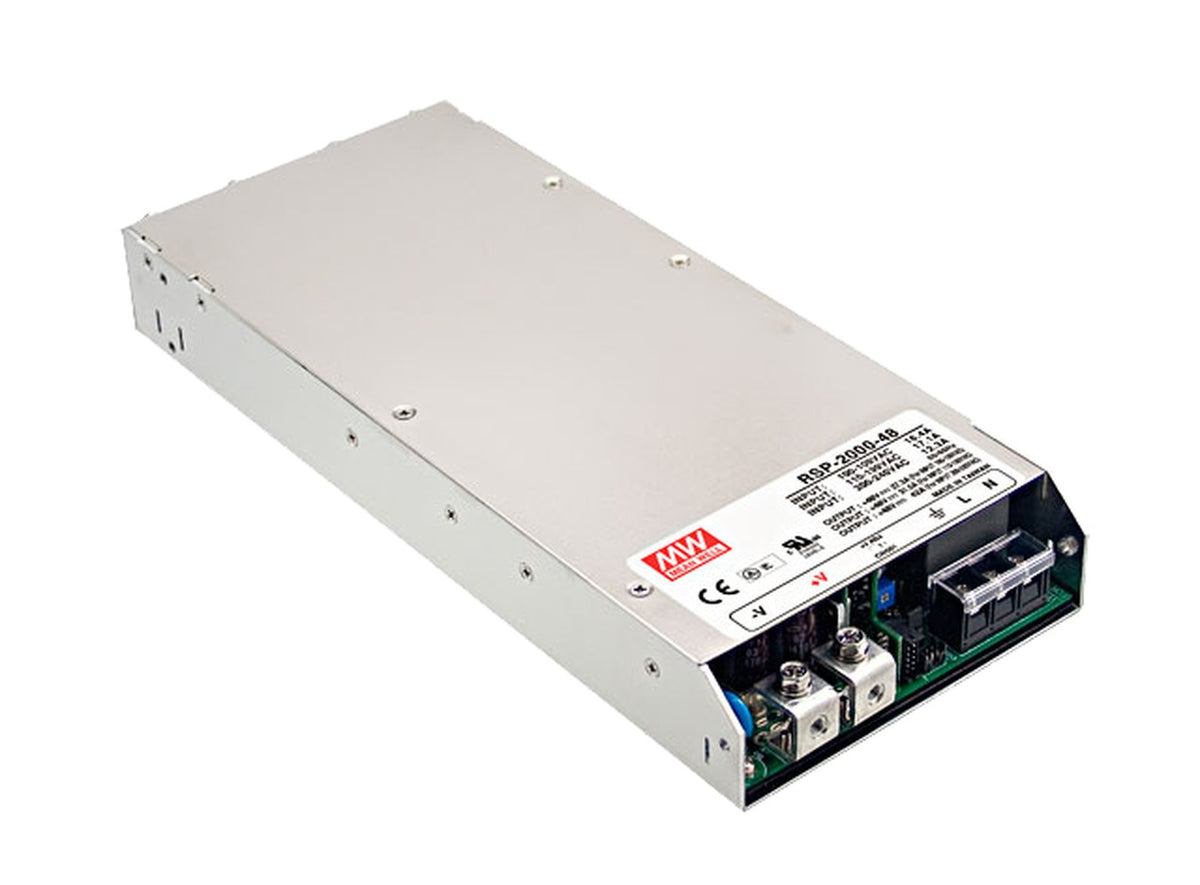 Fuente de poder Gabinete PFC 2000W 1 Salida RSP-2000 - 12V