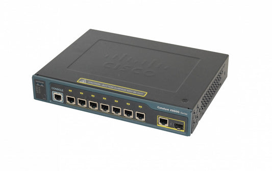 WS-C2960G-8TC-L CISCO REACONDICIONADO 7-1000 1-Combo-SFP RS232-RJ45 Conmutador Catalyst 8 Puertos