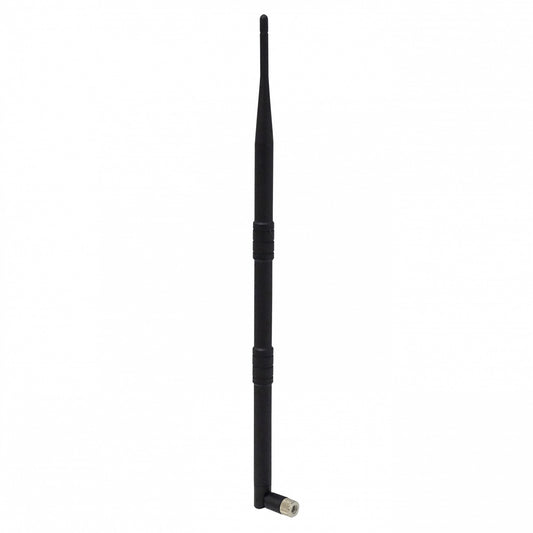 ANT-249 Antena Omnidireccional para Interiores de 9dBi, Frecuencia 2,4GHz-2,5GHz, Conector RPSMA Macho, 38cm de Longitud, Color Negro