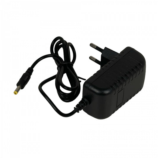 F9-W18 Adaptador de Corriente 9VDC 2A 18W 100-240VAC para Interior con Enchufe de Pared y Conector de 4mm