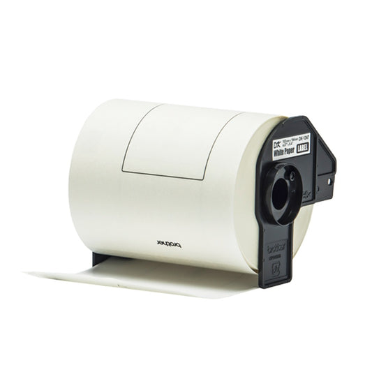 DK1247 Brother 103x164mm 180-Etiquetas Autoadhesivas Papel Blanco requiere-QL-1110NWB