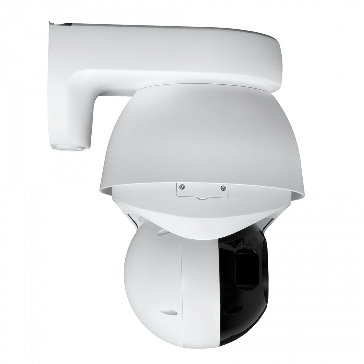 UVC-AI-PTZ-PW. Cámara PTZ Ubiquiti UniFi, color blanco, zoom óptico de 31x, resolución 4K, visión nocturna IR de 100 m, protección IP66, ranura para microSD, rango de 1 a 1000, requiere PoE++ de 51 W, modelo UVC-AI-PTZ-PRECISION-W
