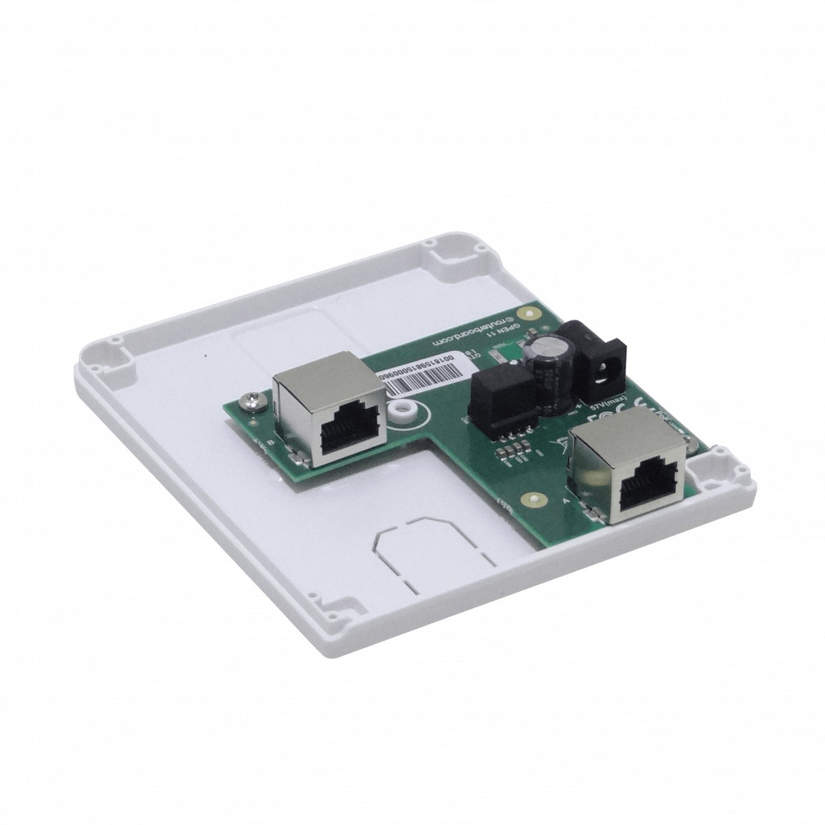 GPEN11 MIKROTIK 2-RJ45 Inyector Pasivo PoE 1GBPS Gigabit req-12-57V 5,5x2,1mm
