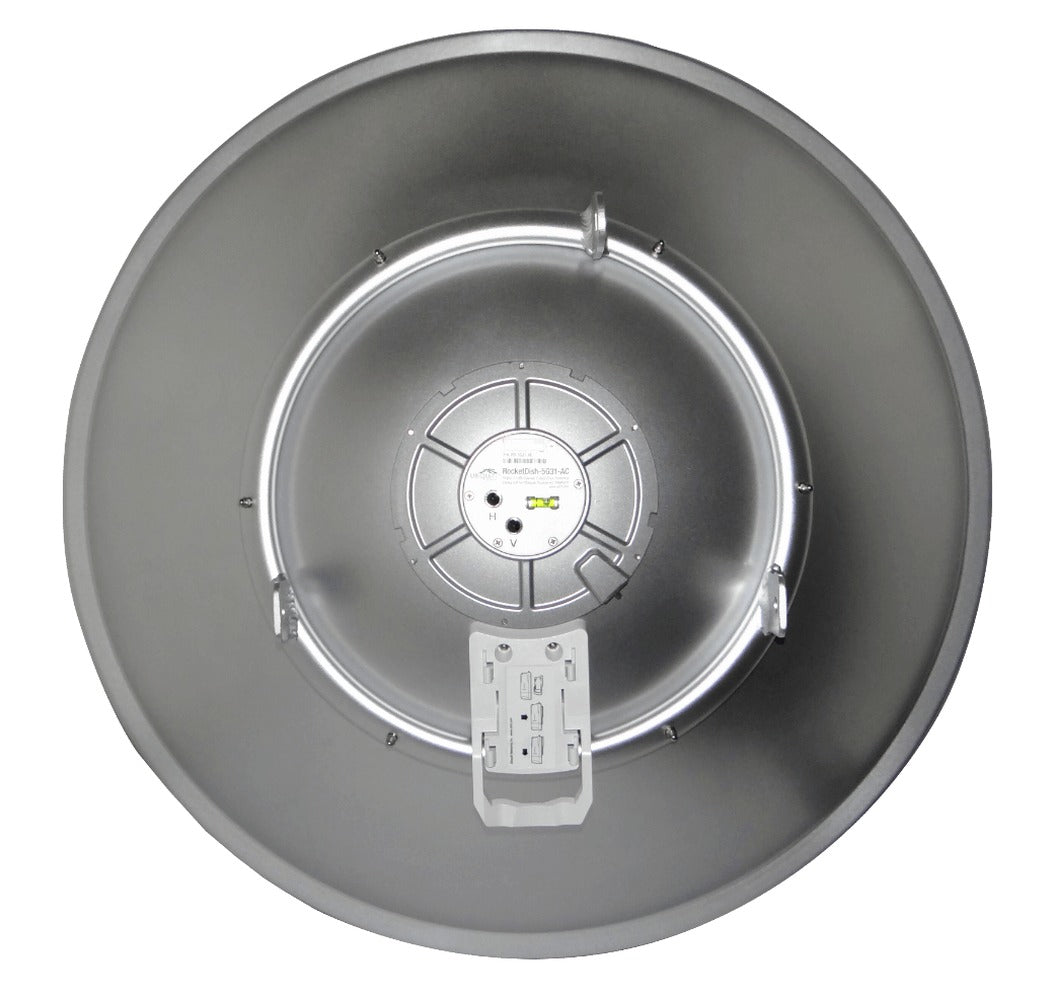 RD-5G31-AC. UI Antena Parabólica Rocket Dish 31dBi 748mm 5.1-5.8GHz 2x2 2-RPSMA Incluye Radomo RD-5G31AC UBIQUITI