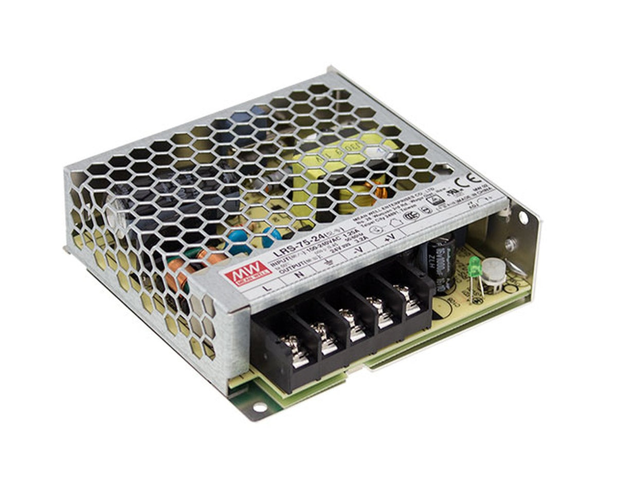 Fuente de poder gabinete voltaje 75W LRS-75 - 5V