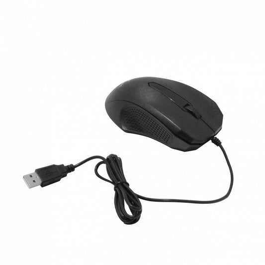 XTM165 XTECH Ratón con cable USB-AM de 125cm color negro sensor óptico