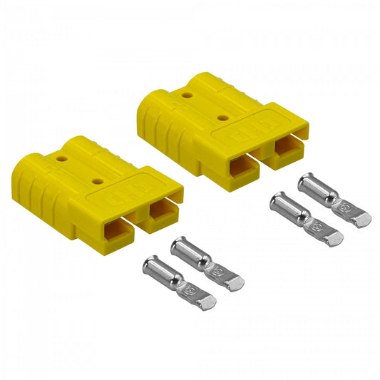 BTAA50 50A 6mm 2-un Amarillo Anderson SB50 Enchufe Terminal Conector Volante
