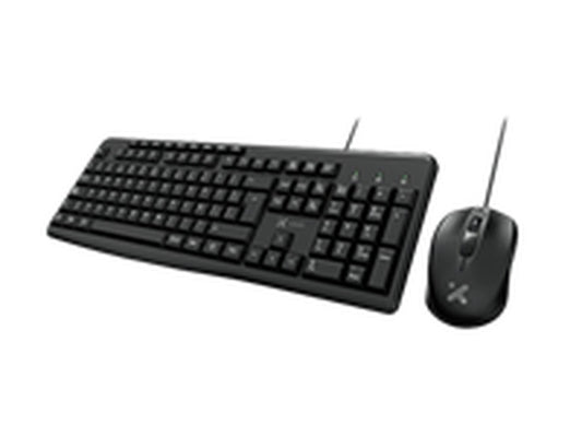 Xtech Multimedia Keyboard and Mouse Duo Spanish XTK-302S