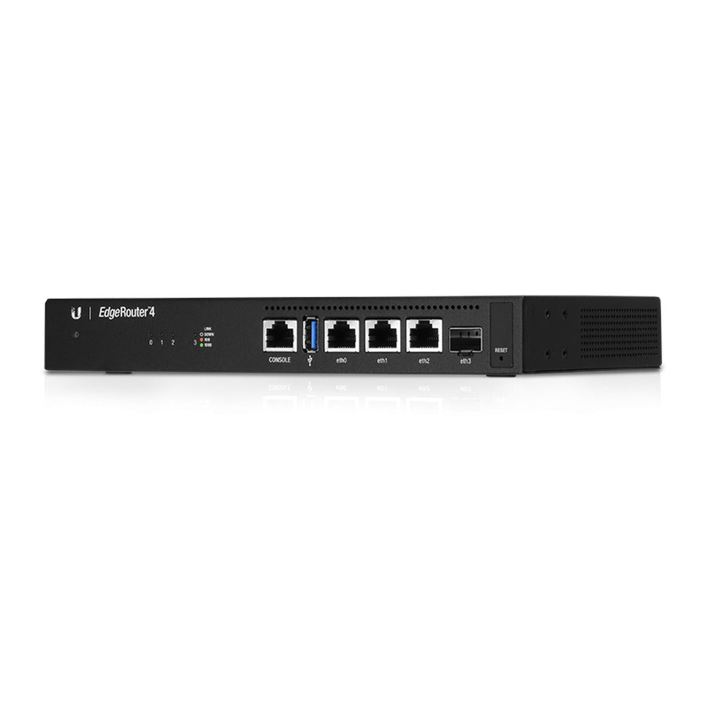 ER-4. UI 3-1000 1-SFP 1-USB Console-RJ45 Router opc-Rack 220V 2x800MHz ER-4-EU UBIQUITI