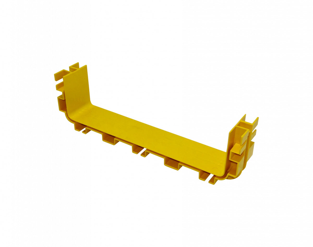 CCA-360-U 360x100mm Acoplador Amarillo PC+ABS LSZH Hembra