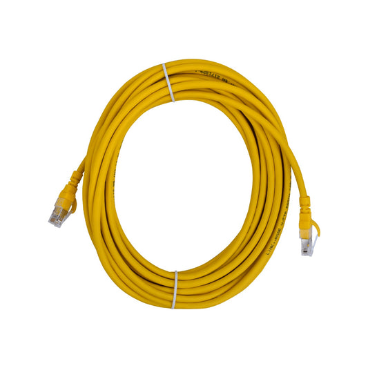 C6AM-70 LINKMADE 7mt Cat6a U/FTP Amarillo LSZH Cable Patch Inyectado Multifil