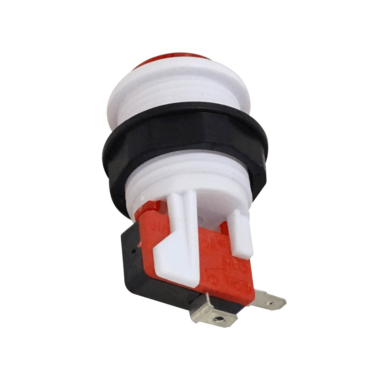 BOTON-ROJO Rojo Arcade Interruptor Pulsador 27mm NA N/A 2-pin