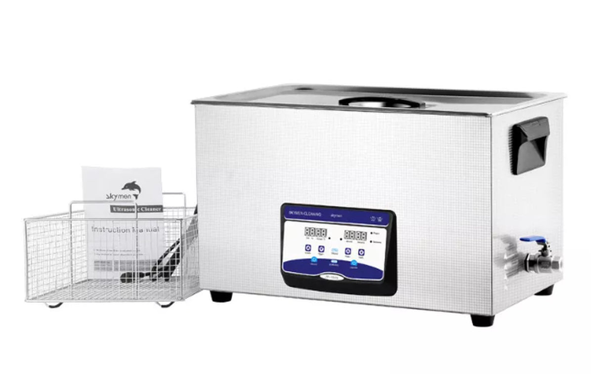 Limpiador Ultrasonido Digital de 30Lts, 600W, 220V, Regulable To y Tiempo, Funciones Degas y Semiwave