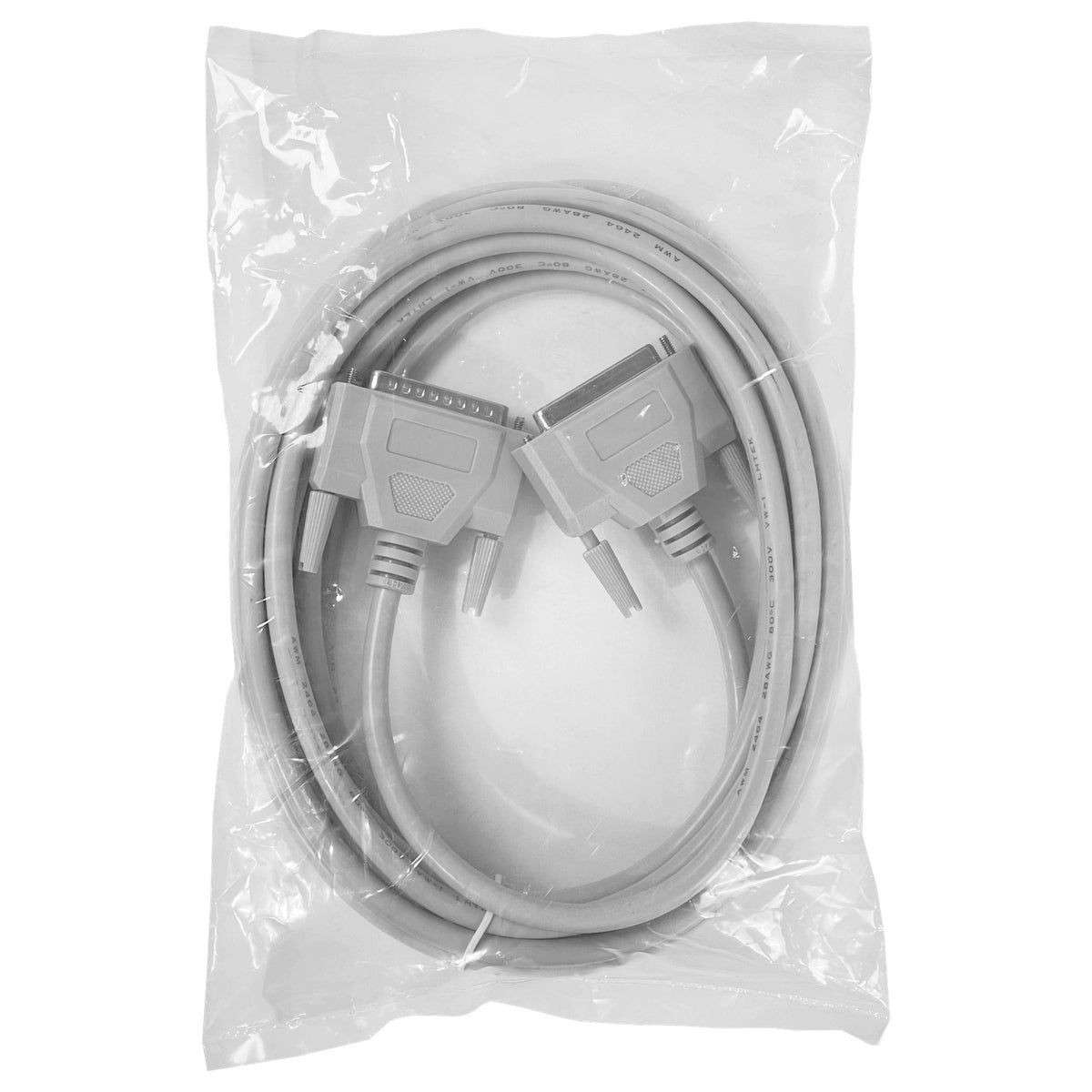 DB25-MH5 Cable de 5 metros Conector DB25 Macho a DB25 Hembra 500cm