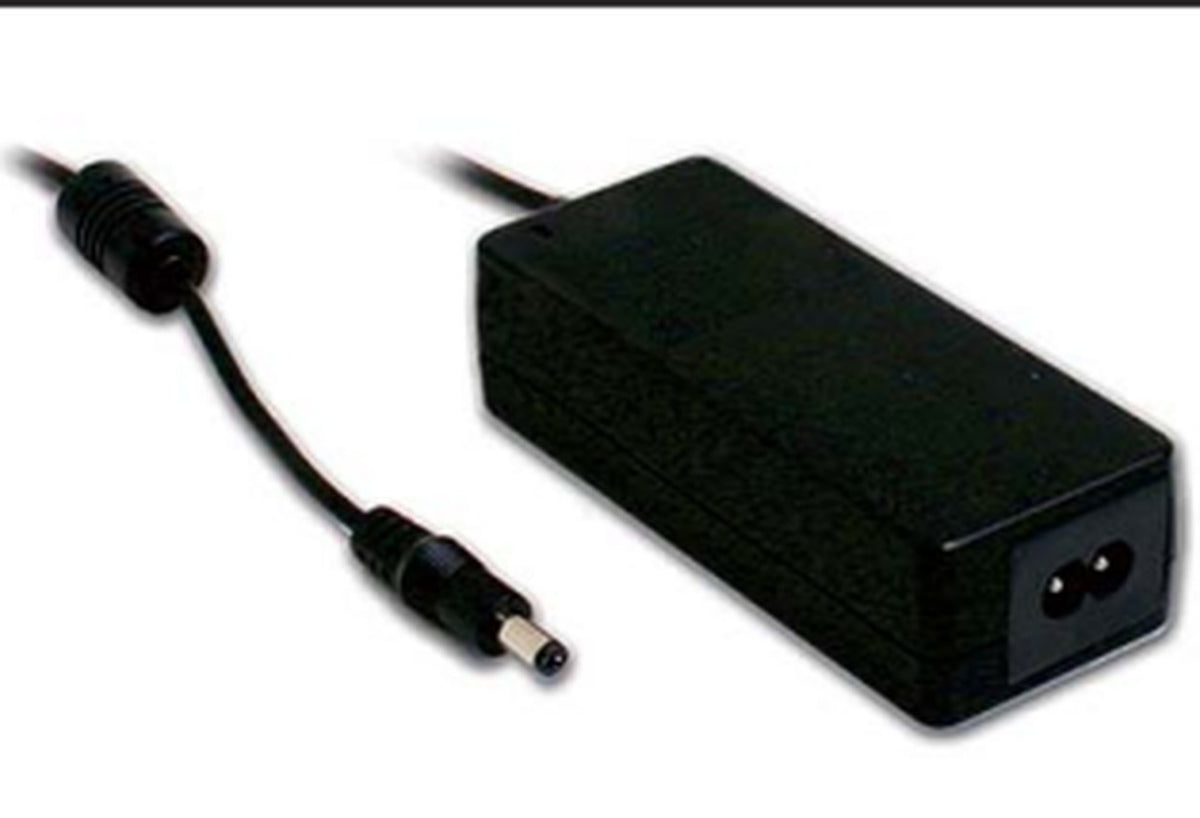 Adaptador AC-DC clase I y II médica con adaptador DC P1J 60W GSM60 - II - 18V