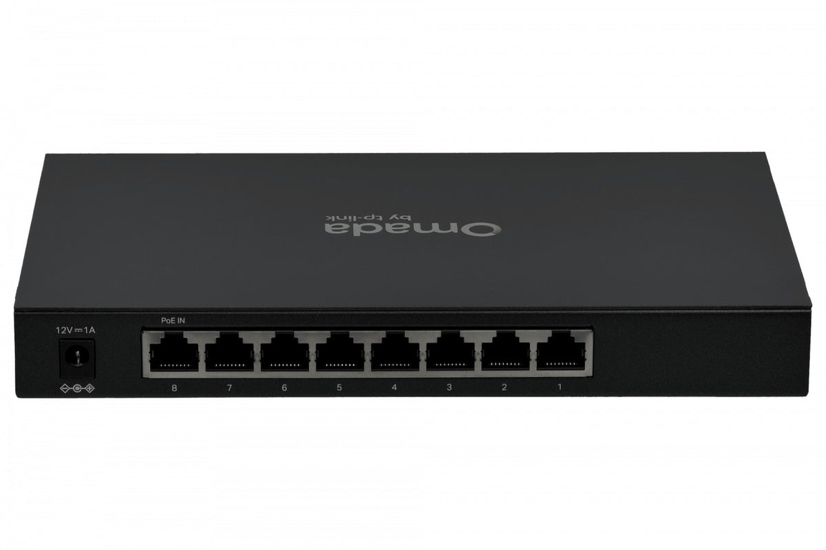 TL-SG2008 TP-LINK Switch Inteligente Metálico de 8 Puertos-1000 Fuente-externa-12V no-Rack T1500G-8T