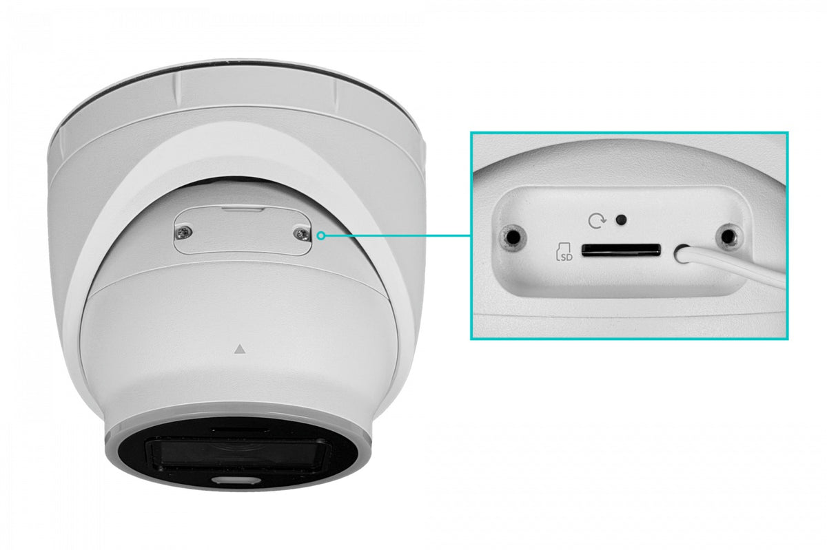 UVC-AI-TURRET-W UI UI Blanco MiniDomo 8MP AI V57º 1-1000 IP66 IK08 Cámara IP IR40 req-PoE+ UVC-AI-TURRET-W UBIQUITI