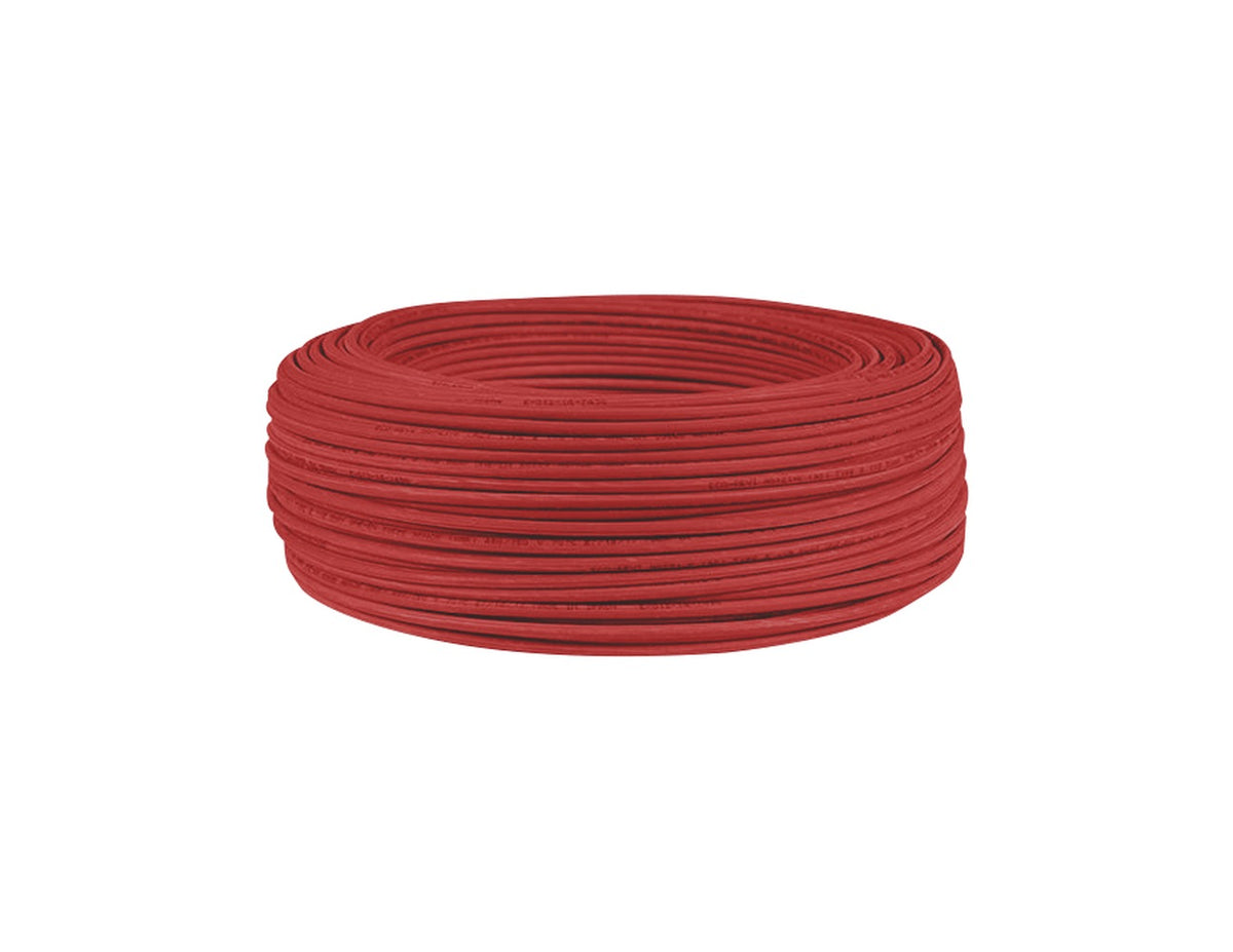 HZ6R EVA H07Z-1 6mm LSZH ROJO 100 metros 750V Conductor Eléctrico Multifilar