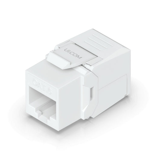 KJ6U. UI 1un Cat6 UTP Auto-Punzonable RJ45 UACC-KEYSTONE-JACK-C6 UACC-KEYSTONE-JACK-C6 UBIQUITI