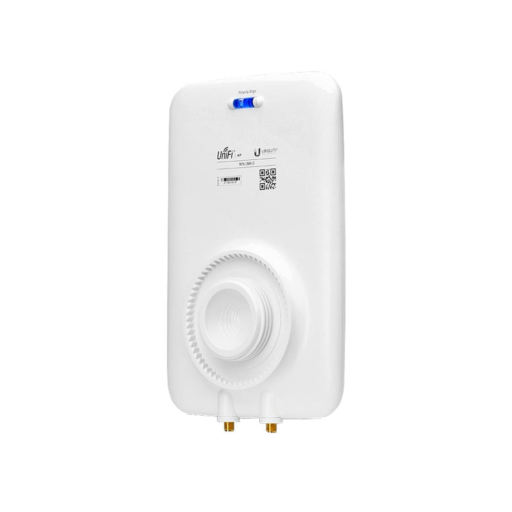 UMA-D. UI 2-RPSMA Antena de doble banda Sectorial 45º/5GHz 90º/2,4GHz 15/10dBi HG2458 UBIQUITI