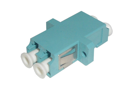 FA3LD LC-LC Aqua OM3 Dúplex Acoplador para Fibra Adaptador para Panel-CL/Caja