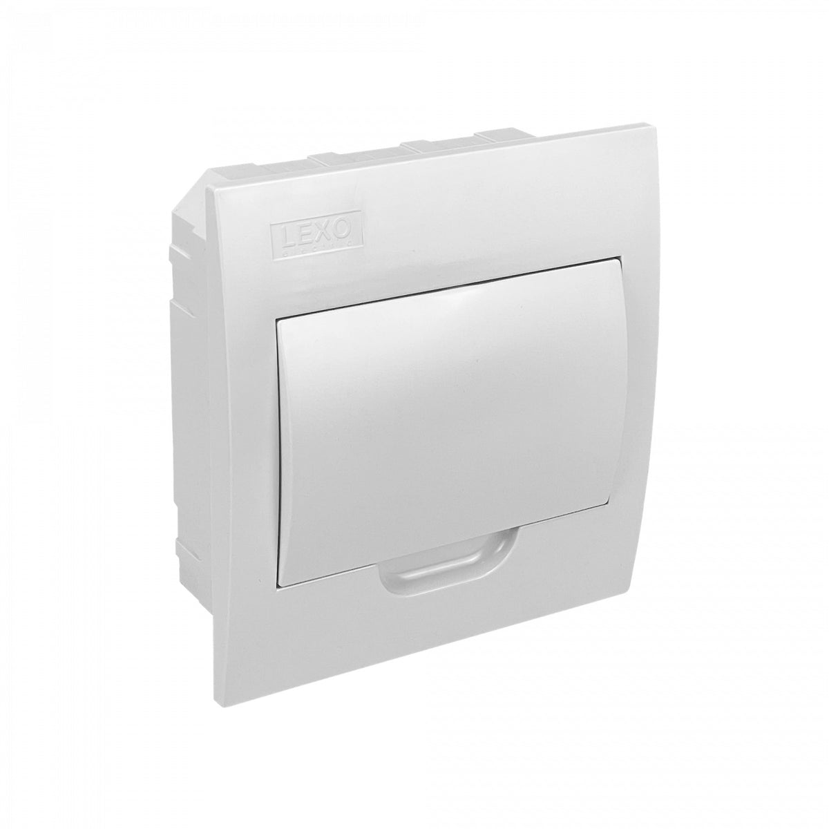 CADIN-08E LEXO Caja de Superficie LSZH 8 Módulos Carril DIN IP41 IK08 5396508