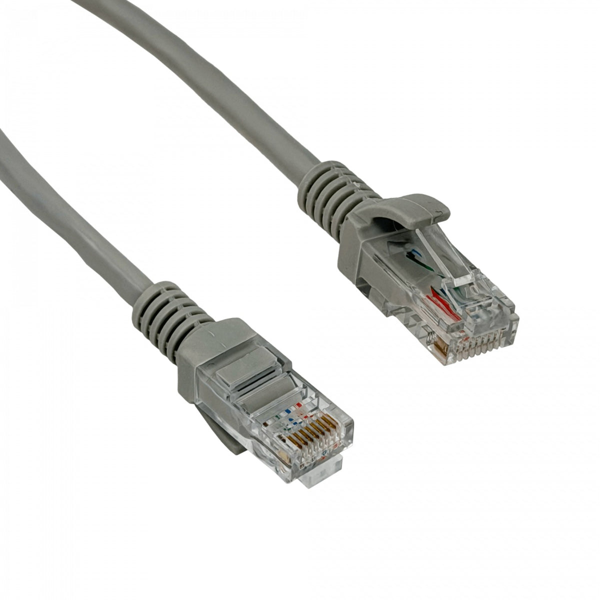 CPG-1 1mt Cat5E Gris Cable Patch Moldeado Multifilar 100cm