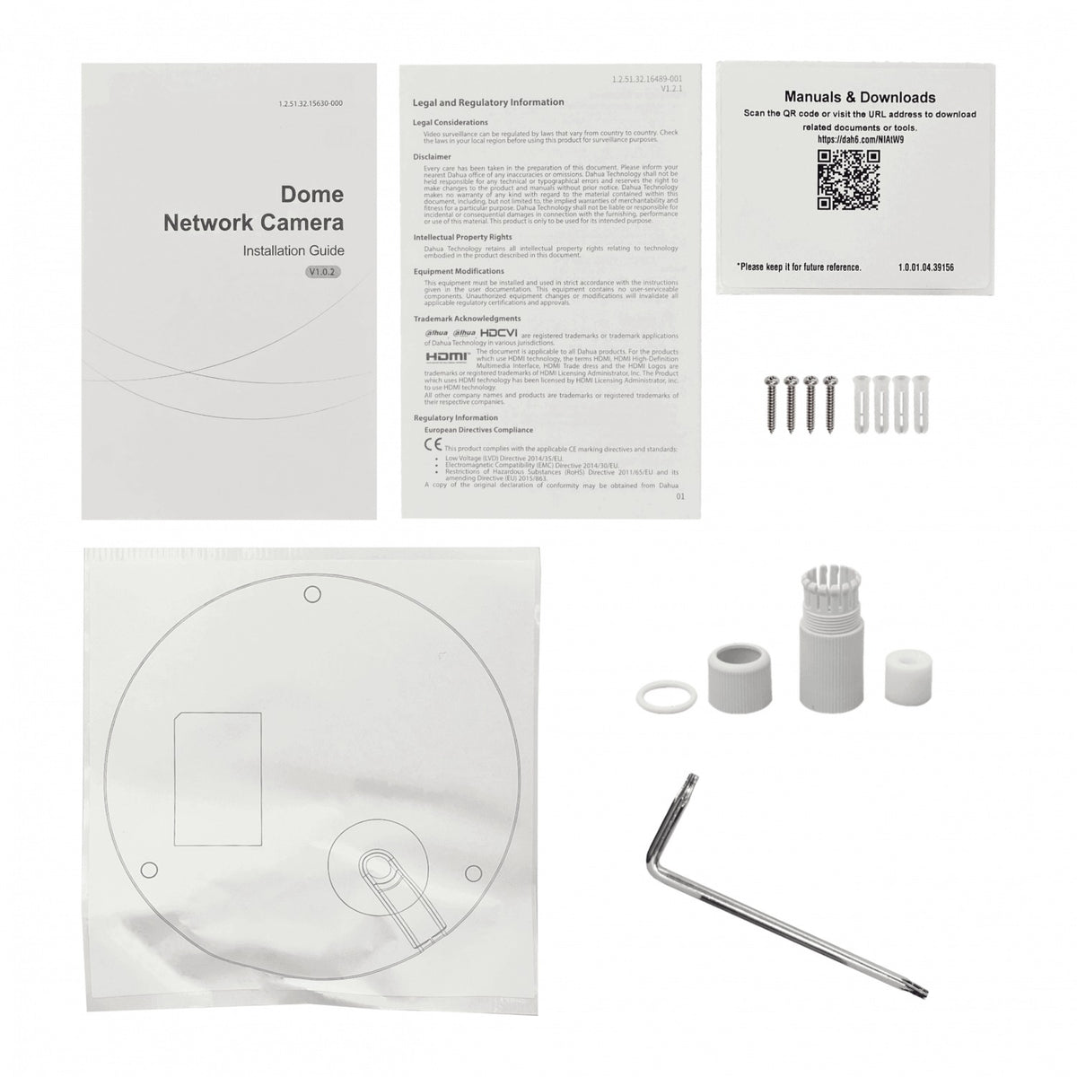 HDBW2441 DAHUA Cámara Hemisférica 4 Megapíxeles Lente Varifocal 2,7-13,5mm IP67 IK10 Alimentación PoE Alcance Infrarrojo 40 Metros WizSense