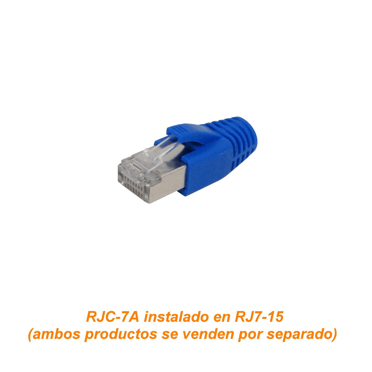 RJC-7A Azul 8,5mm-calibre para RJ45-CAT7 50-Fundas Protectoras