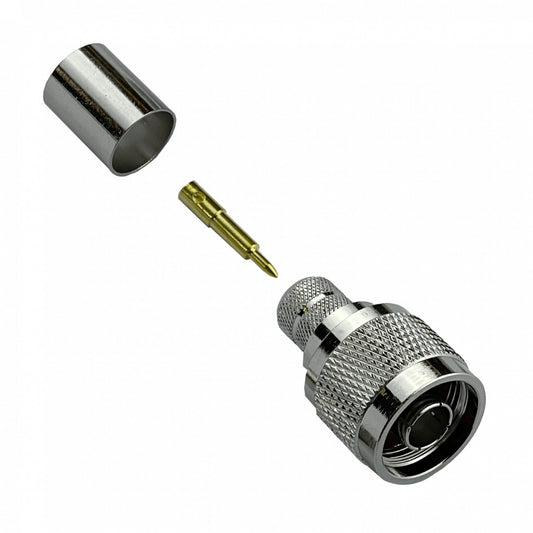 NM4C N-Macho CA400 LMR400 Conector Crimpeable Serie-400