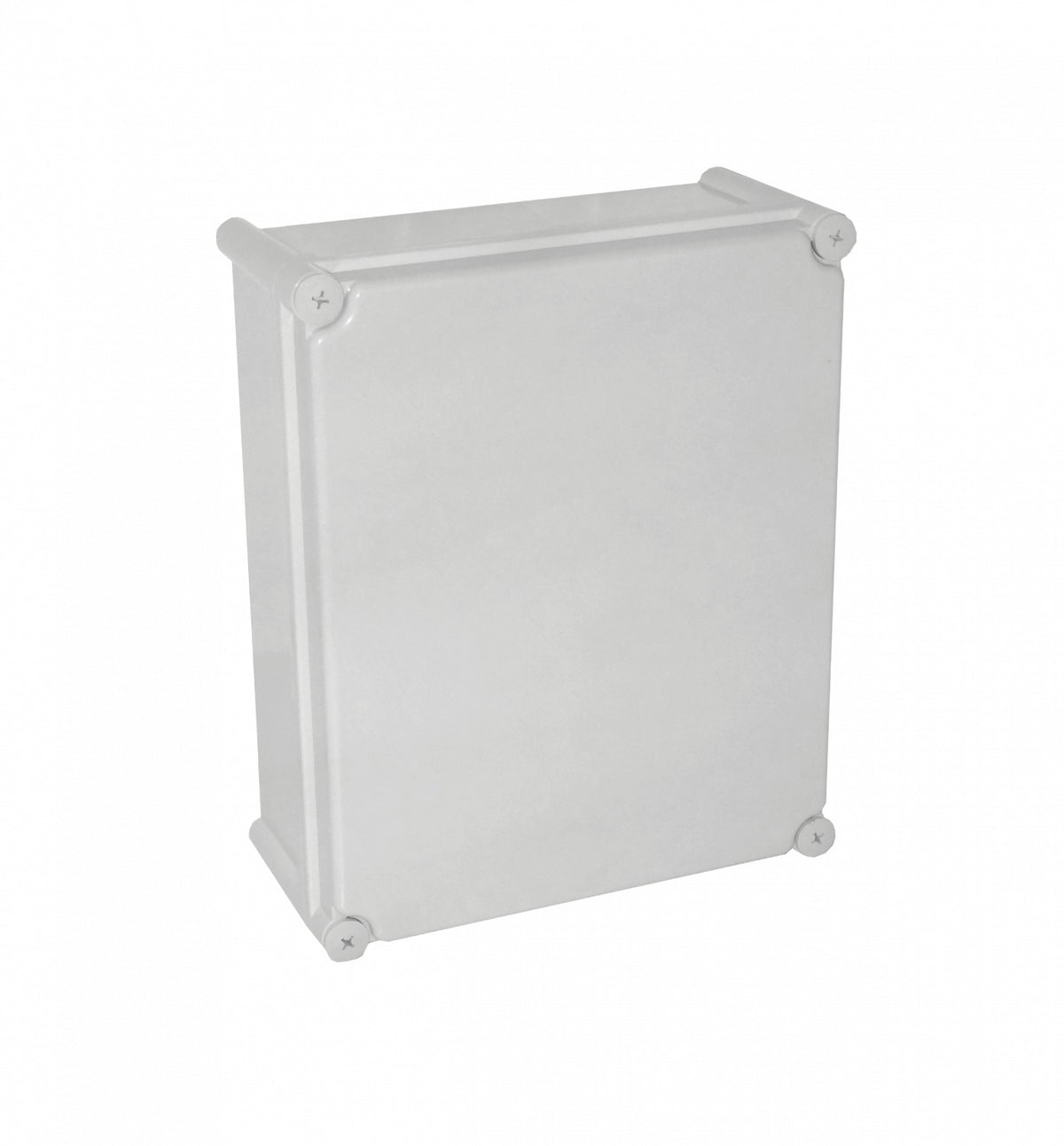 TJ-AG-3428 TIBOX 340x280x130mm Cubierta Gris Caja Estanca de Plástico Gris con Placa IP66 RoHS