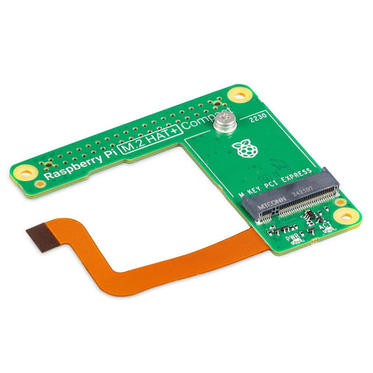 Módulo compacto M.2 HAT+ compatible con Raspberry Pi 5