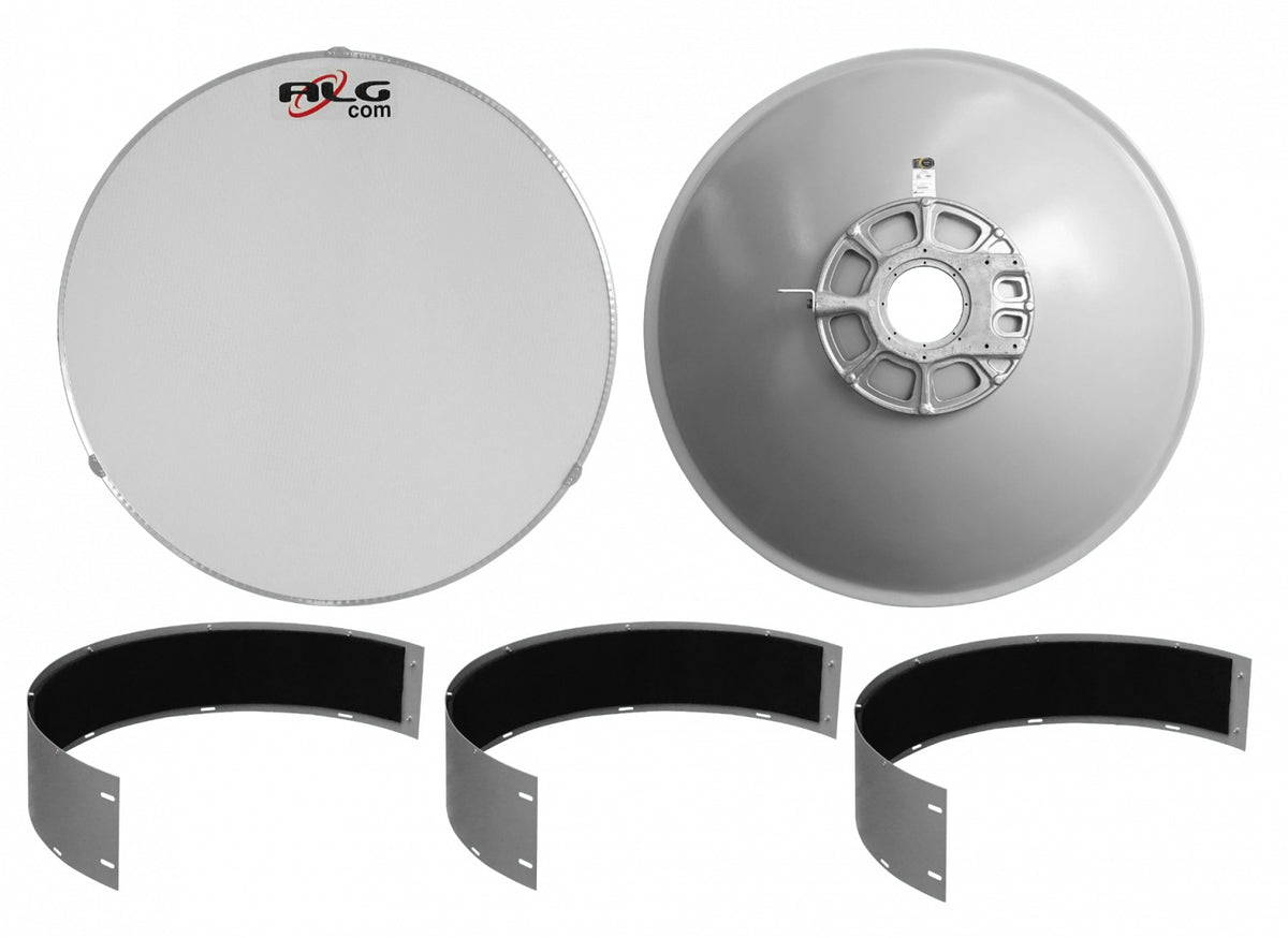 UHX-35 ALGCOM ISO+RAD 5GHz 1,2m 33-36dBi 6GHz 4,9-6,4GHz 2x2 2-N-H Antena