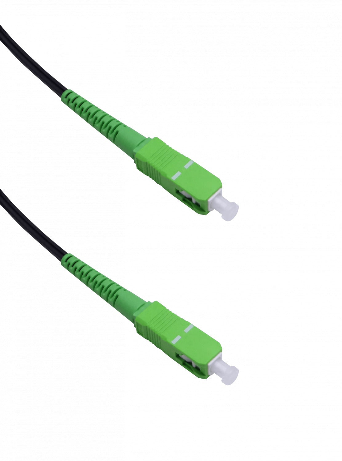 JPSA-50 Negro Cable Bajada-Puerto 50metros SC/APC Monomodo SM SX Pigtail Fibra Óptica G652D