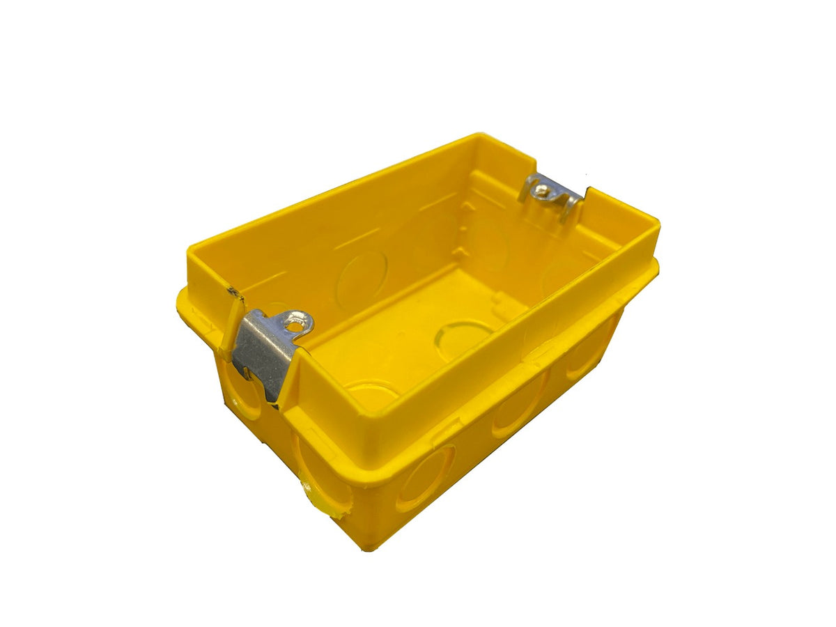 503L BTICINO Amarilla Caja-Empotrar 106x71x52mm Para-Tubo-5/8-Pulgadas Muro-Concreto