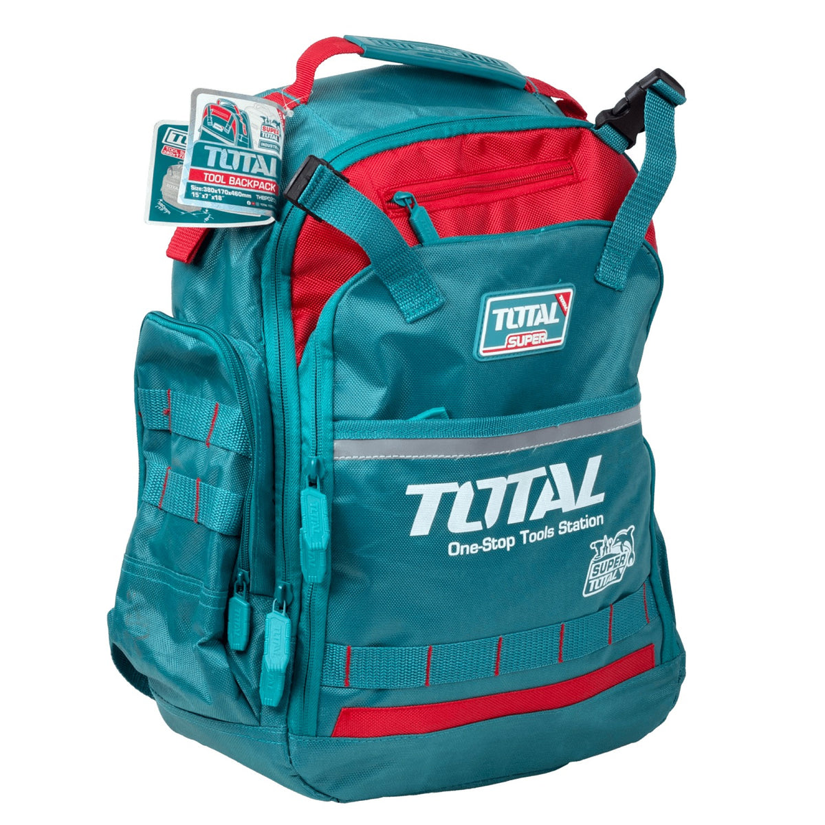 TOTAL-MOCHILA TOTAL Bolsa Portaherramientas Capacidad de Carga 8Kg Modelo THBP02025