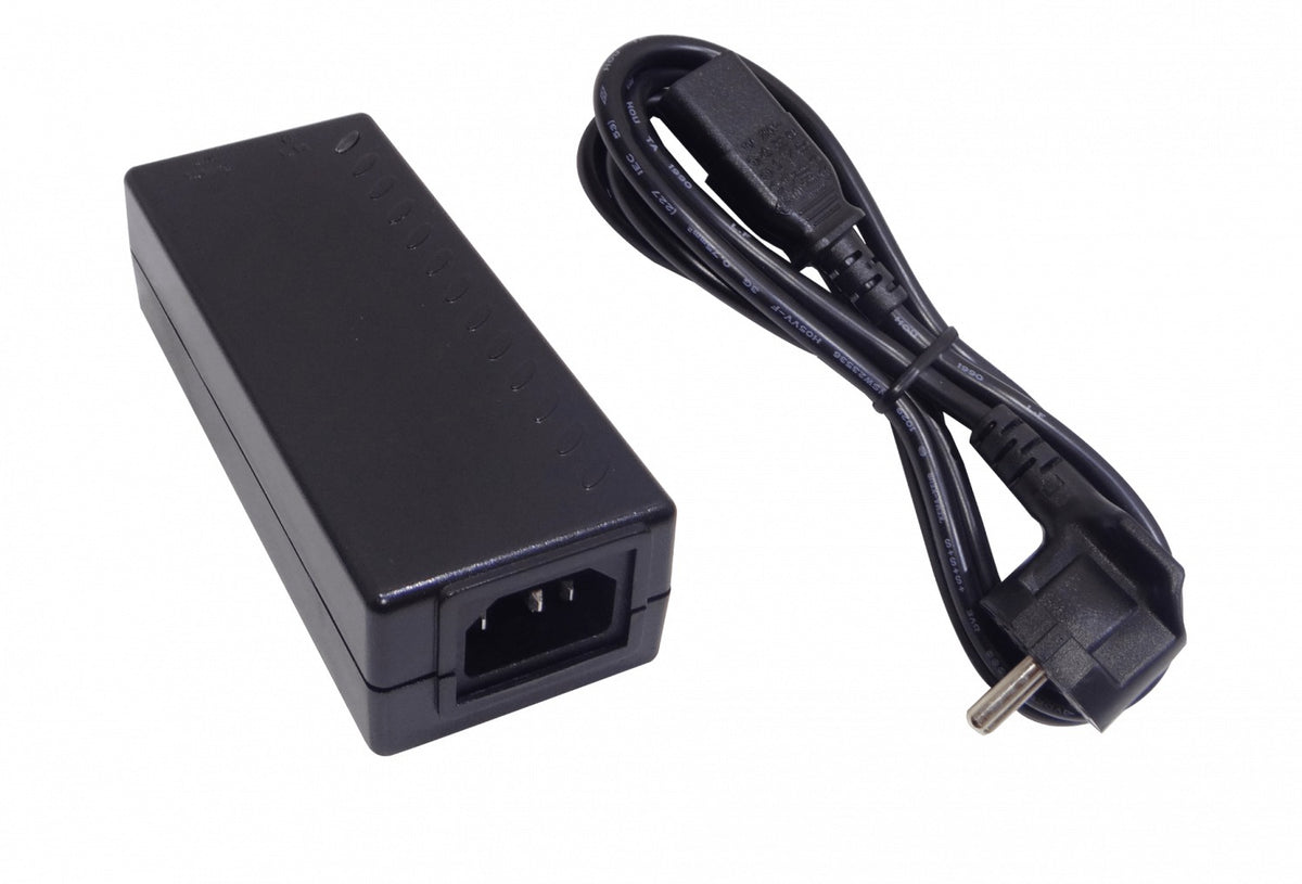 APOE18V-1. ALFA 18VDC 20W Inyector PoE s/Reset sin-Norma 220VAC Schuko/C13/C14