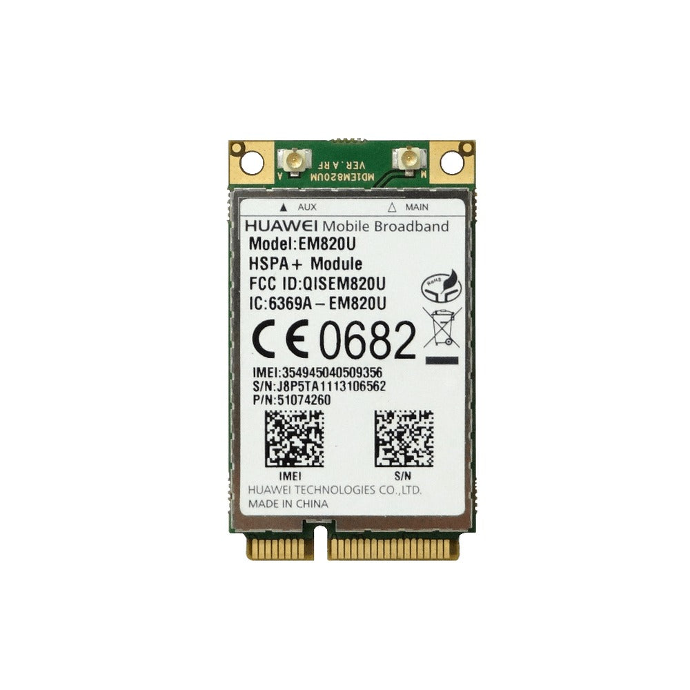 EM820U Adaptador MiniPciE 2-U.FL-H HSPA+ 3G GSM Módulo para/Chip SIM
