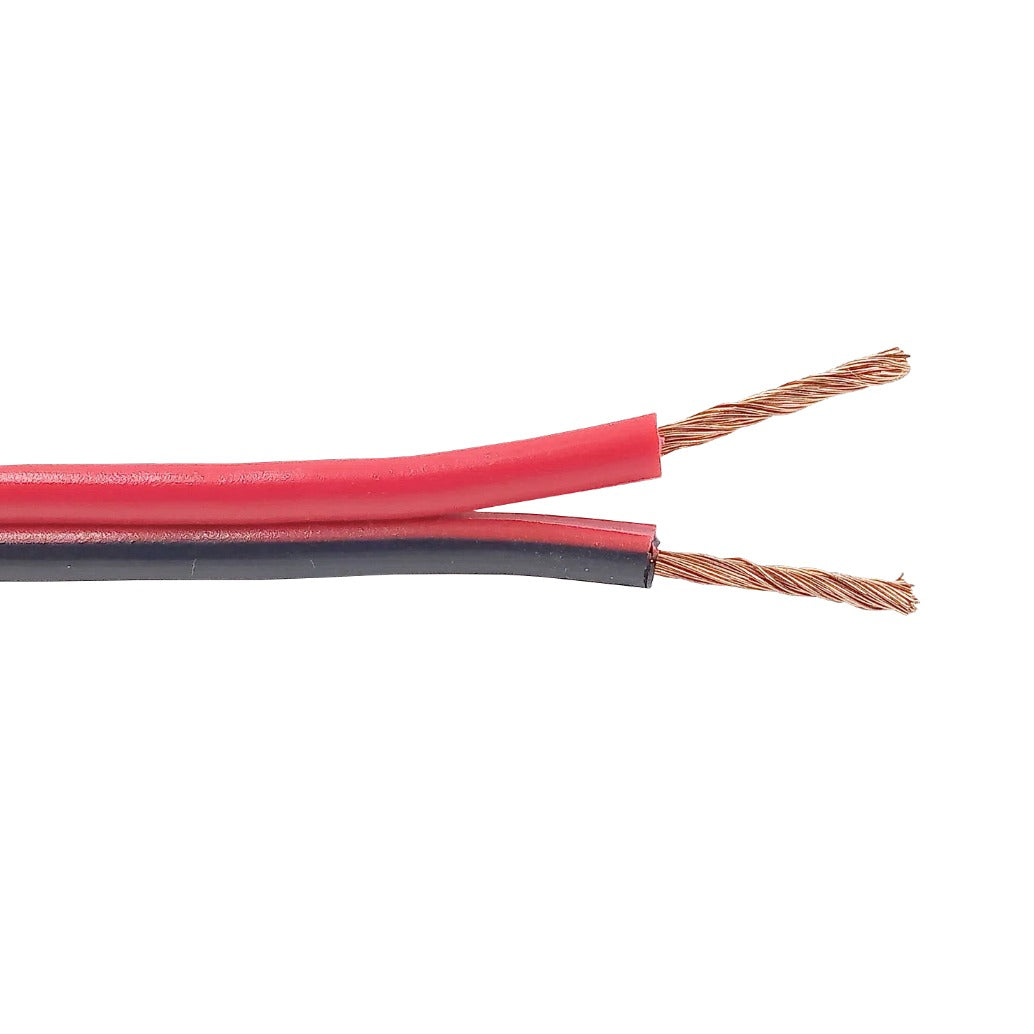2X16RN Rojo-Negro 2x16AWG CCA 2x1,0mm2 100mt Cable Paralelo Multif 56x0,15mm
