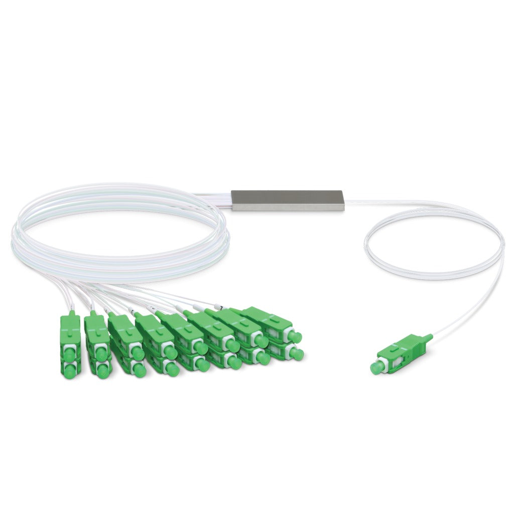 UF-SPLITTER-16. UI 1x16 SC/APC Divisor PLC GPON 3mt 150+150cm 0,9mm 1260-1650nm  UBIQUITI