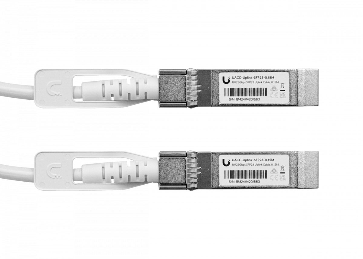 UACC-SFP28-015M UBIQUITI 15cm SFP28-25Gbps Cable Uplink PVC UACC-Uplink-SFP28-0.15M