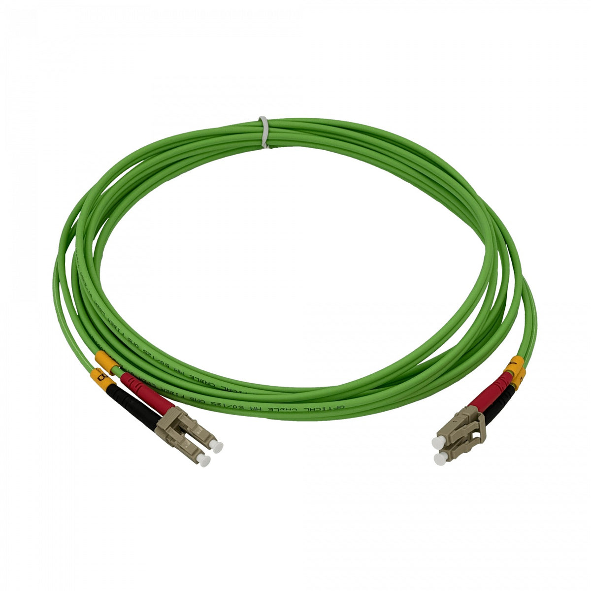 JF5LL3 3 metros LC-LC OM5 Multimodo MM Dúplex Latiguillo de Fibra 3.0mm 50/125um LSZH