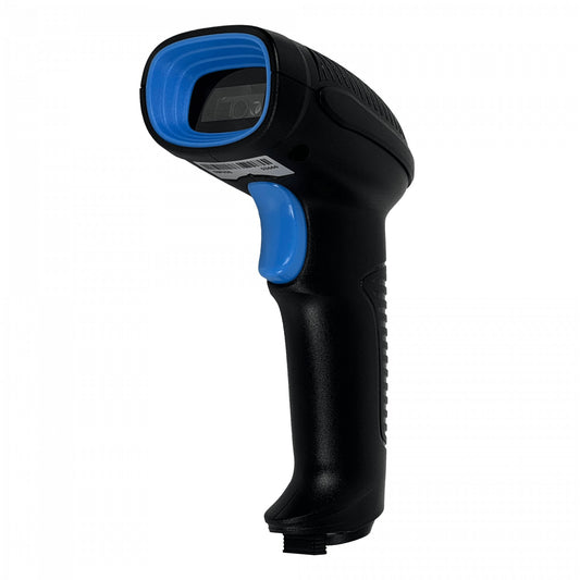 COD-BAR Pistola Inalambrica Laser Lector Codigo Barra y QR inc-Cable-USB
