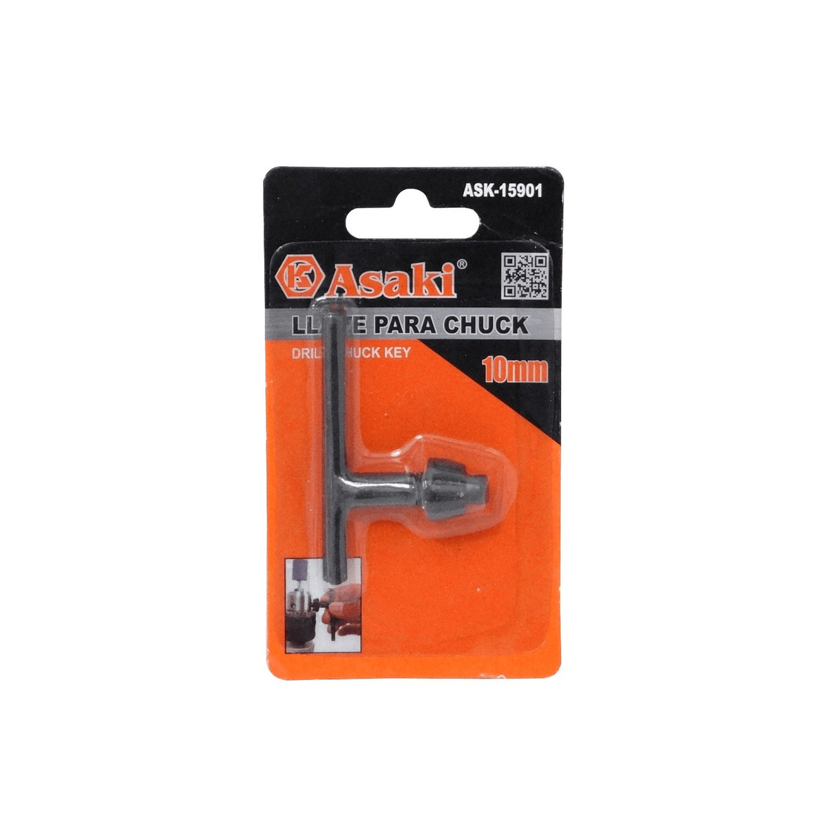 KM-717 10mm Llave Portabrocas para cambiar broca de Taladro
