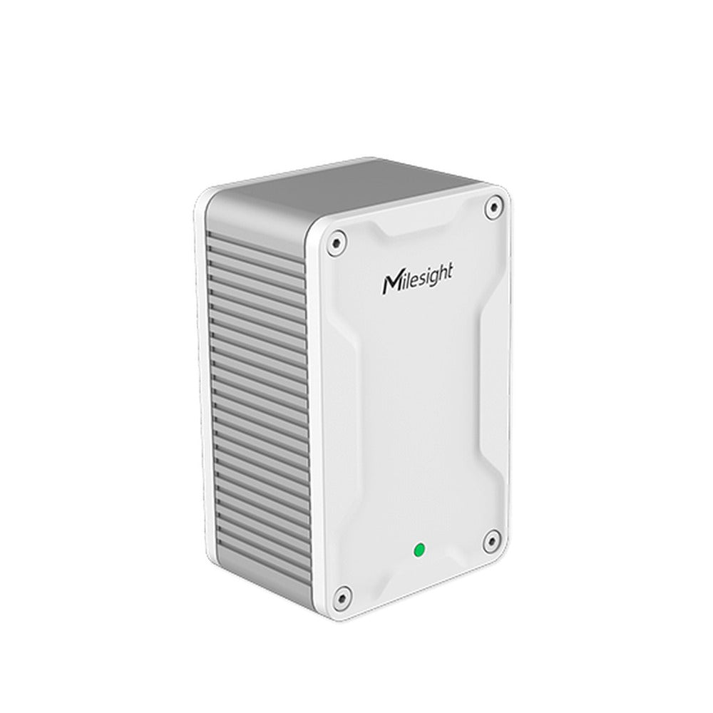 Sistema de energía continua industrial Milesight UPS01-M12 – Dispositivo IoT con batería de 2000mAh y clasificación IP67