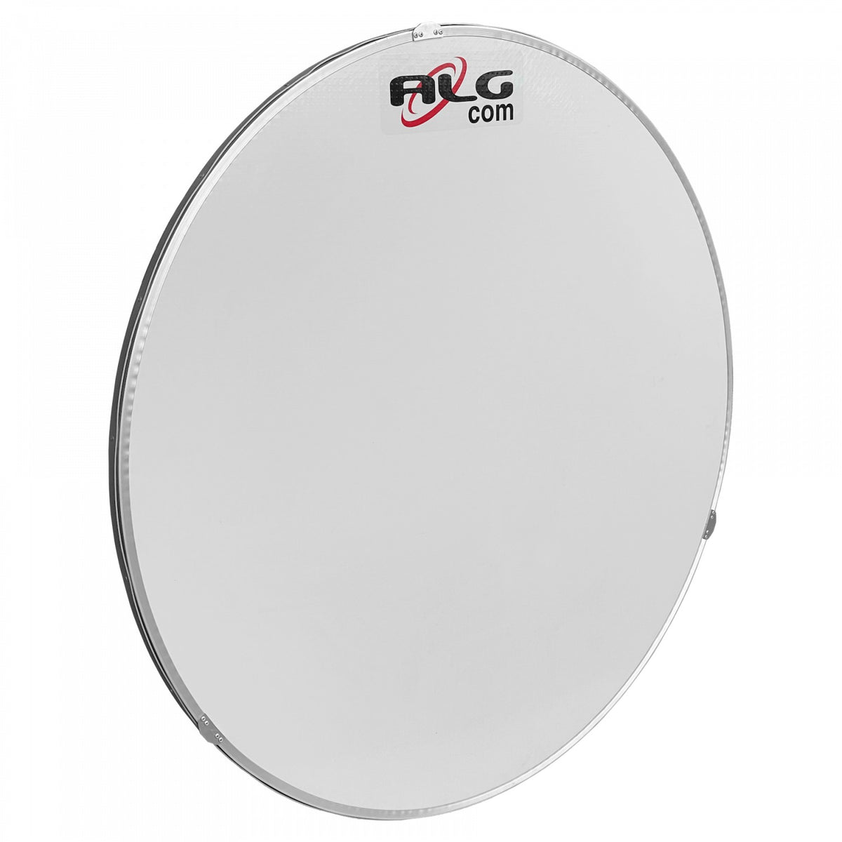 UHP-39 Antena ALGCOM con aislador y radomo integrados para banda de 11GHz, reflector de 1,2 metros, ganancia de 39dBi, rango de 10,0 a 11,7GHz, ancho de haz de 1,4°, configuración 2x2 y dos conectores RPSMA hembra